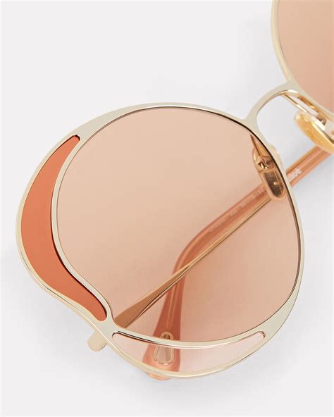 chloe butterfly sunglasses|chloe sunglasses oversized.